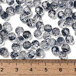 Прозрачные цвета стеклянные круглые бусины SEED-F006-04A-09