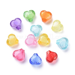 Прозрачные акриловые бусины TACR-S114-10mm-M