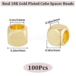 Латунные бусины&nbsp;KK-CN0002-65G