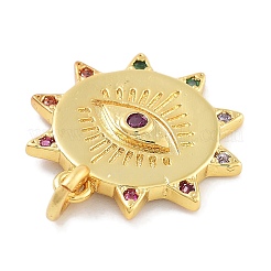 Стойки обшивки латунь микро проложить Циркон подвеску&nbsp;KK-Z071-80G-02