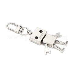 Подвеска-робот из сплава стразов&nbsp;HJEW-JM04372