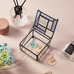 Оловянная шкатулка OBOX-WH0007-08