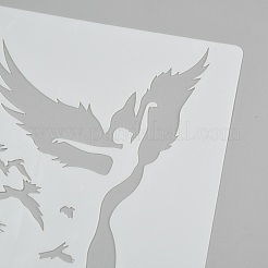 Большие пластиковые многоразовые шаблоны трафаретов для рисования DIY-F053-25F