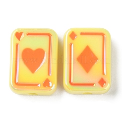 УФ-покрытие Радужные радужные акриловые эмалевые бусины&nbsp;SACR-G034-11B