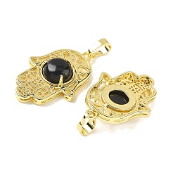 Природные подвески обсидиана&nbsp;G-F786-07G-31