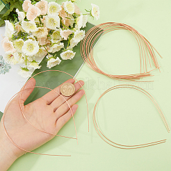 30 шт. аксессуары для волос железные резинки для волос фурнитура OHAR-GF0001-32