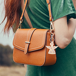 20 шт. 2-х цветные застежки для брелка из цинкового сплава&nbsp;FIND-SP0004-25