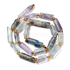 Природных красочные флюорита бисер нитей G-D353-A07