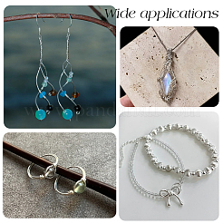 2м 925 серебряных полных жестких провода STER-PH0002-13B