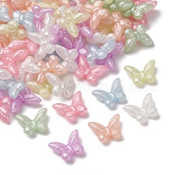 Светящиеся прозрачные акриловые бусины LACR-S001-11