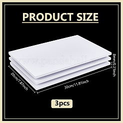 Прямоугольная ПВХ-пена AJEW-BC0008-90C