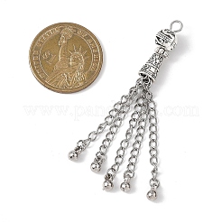 Сплавочные подвески тибетского стиля PALLOY-JF04694-02