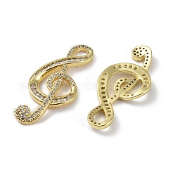 Покрытие стойки латунь микропаве прозрачные подвески из кубического циркония KK-K341-45G