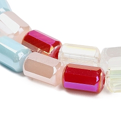 Гальванические стеклянные бусины EGLA-P067-01A-05