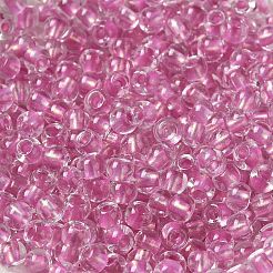 6/0 прозрачный внутри цветной стеклянный бисер&nbsp;SEED-P006-01A-11
