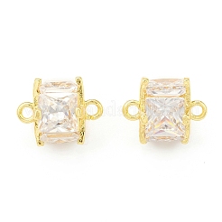 Латунные подвески из прозрачного стекла KK-P228-76G