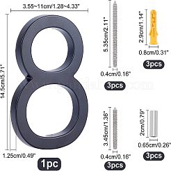 Номер дома из цинкового сплава FIND-WH0064-99-8