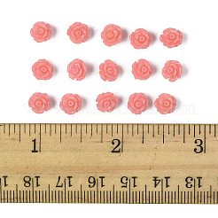 20 шт. синтетические коралловые резные окрашенные бусины SHEL-FS0001-10