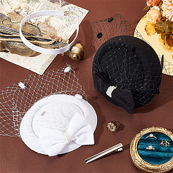 2 набор резинок для волос с сетчатой вуалью 2 цветов MRMJ-GA0001-23