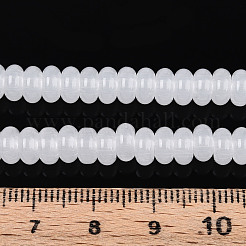 Имитация нефритовые четки стекла&nbsp;GLAA-ZX008-6mm-17A