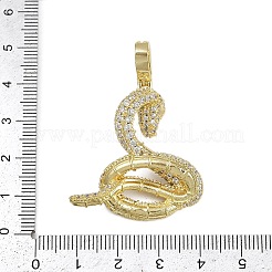 Латунные микро проложить кубического циркония подвески&nbsp;KK-I358-053G