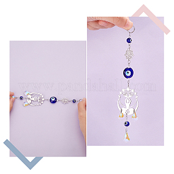 3 шт. подвесные ловцы солнца на окна в виде ламп от сглаза HJEW-UN0001-17