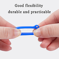 5 шт. двухцветный полиэстеровый ремешок на шею DIY-GF0008-25