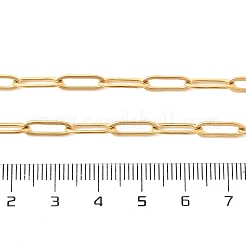 Ионное покрытие (ip) 304 нержавеющая сталь скрепка цепочка ожерелье&nbsp;X-NJEW-D045-14G
