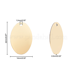 Латунные подвески KK-PH0004-38AB