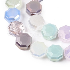 Прозрачные стеклянные бусины GLAA-T023-A26-01