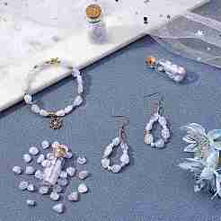 Натуральный голубой кружевной агат бисер нитей G-AR0002-70