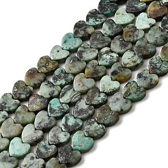 Бусы натуральная африканская бирюза (яшма) G-A272-A01-25