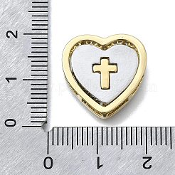 Комплект подвесок из латуни с микропаве из кубического циркония KK-V010-08GP-02