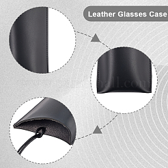 Сумки для хранения очков из искусственной кожи ABAG-WH20015-02C