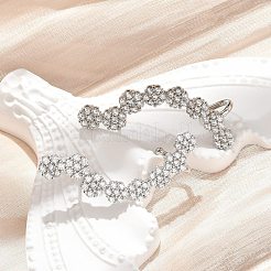 Серьги-гвоздики из циркония&nbsp;EJEW-M077-17P