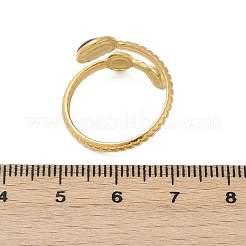 Регулируемые манжетные кольца из нержавеющей стали 304 RJEW-Q015-01G-A