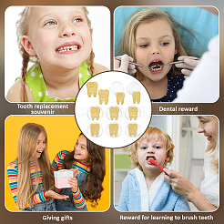 10шт. железная памятная монета&nbsp;AJEW-FG0004-60