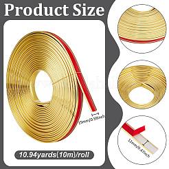 U-образные самоклеящиеся защитные полосы из ПВХ&nbsp;AJEW-WH0609-210A-02