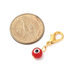 5 шт. подвеска-лэмпворк ручной работы от сглаза HJEW-JM04214