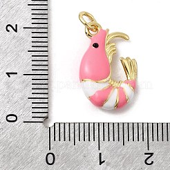 Латунь эмаль подвески KK-H092-07G-03