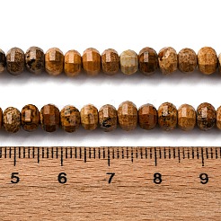 Естественного изображения яшмы бисер нитей G-P587-D12-01