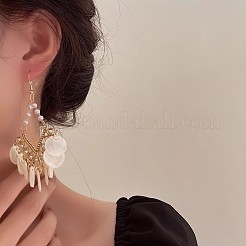 Серьги-подвески из акрила в форме ромба FS-WGCDEF0-01