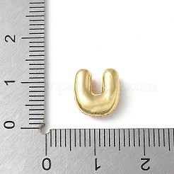 Латунные микро проложить кубического циркония бусы KK-P290-61G-U