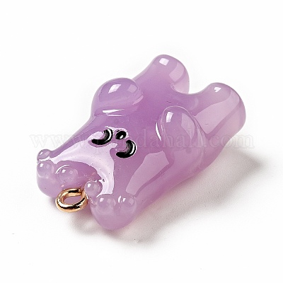 Мультяшные подвески из непрозрачной смолы FIND-I029-01D-1