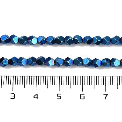 Гальванические нити из синтетических немагнитных гематитовых бусин G-A234-G03-01-1