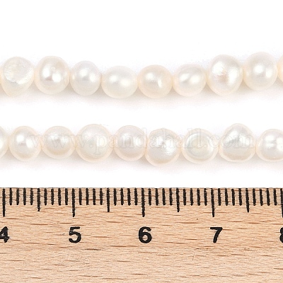 Нити из натурального культивированного пресноводного жемчуга PEAR-P064-19D-07A-1