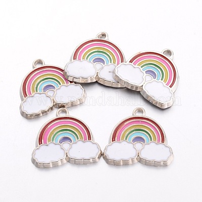 Подвески из эмали и сплава EA214Y-NF-1