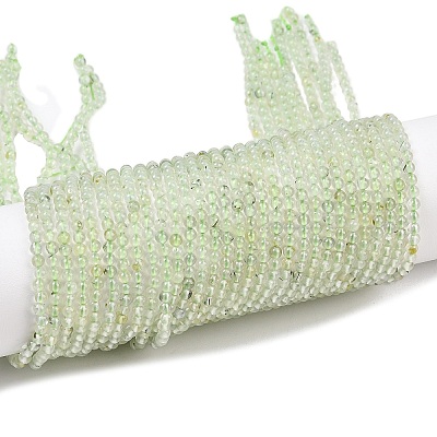 Природные пренит нитей бисера G-C255-B03-2mm-1