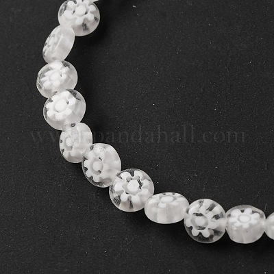 Ручной работы millefiori стеклянные бусины нитки LAMP-G164-11P-1