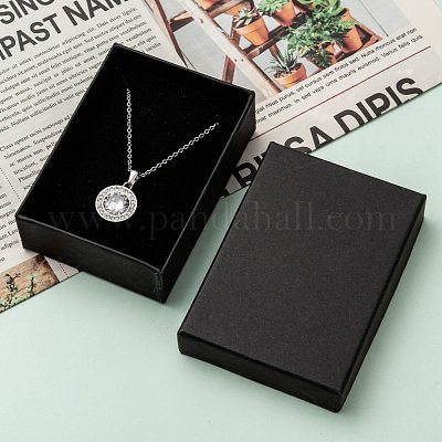 Картонные коробки ожерелья CBOX-S008-04-1